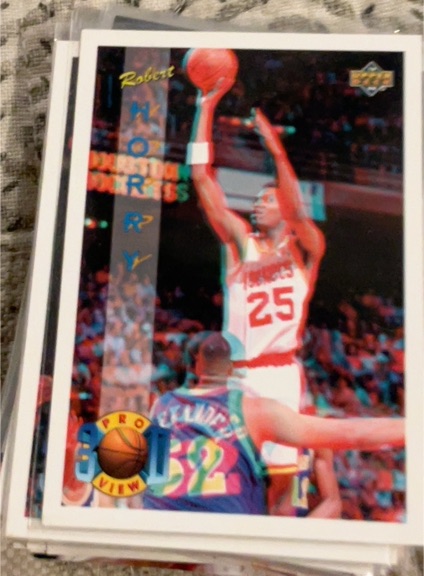 1993-94 Upper Deck Pro View 3-D #19 Robert Horry — front