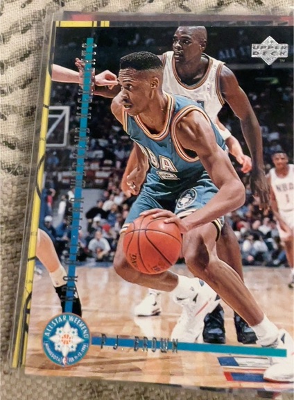 1993-94 Upper Deck All-Star Weekend Anfernee Hardaway — front