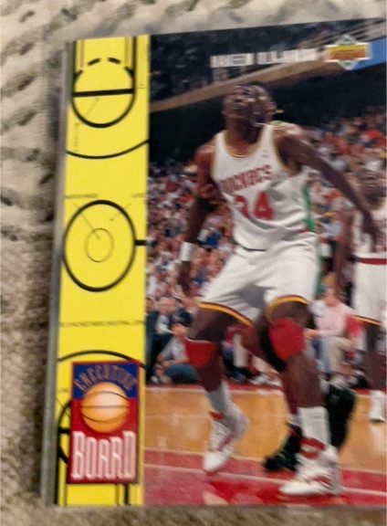 1993-94 Upper Deck #425 Hakeem Olajuwon — front