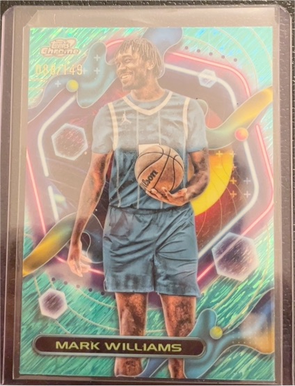 2023-24 Topps Chrome Cosmic #19 Mark Williams — front