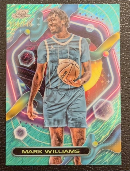 2023-24 Topps Chrome Cosmic #19 Mark Williams — front