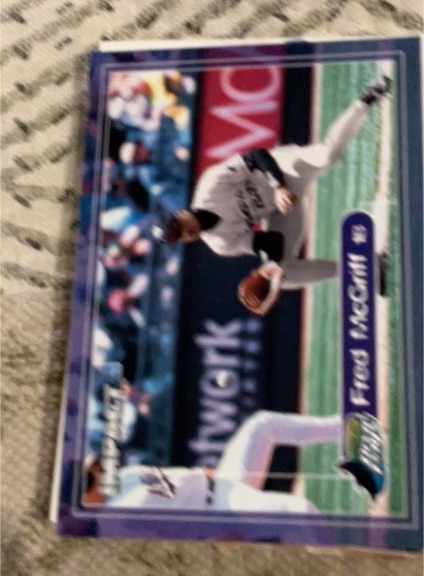 2000 Fleer Impact #153 Fred McGriff — front