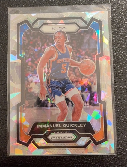 2023-24 Panini Prizm #33 Immanuel Quickley — front