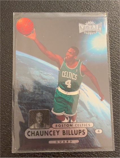 1997-98 Skybox Metal Universe #7 Chauncey Billups — front