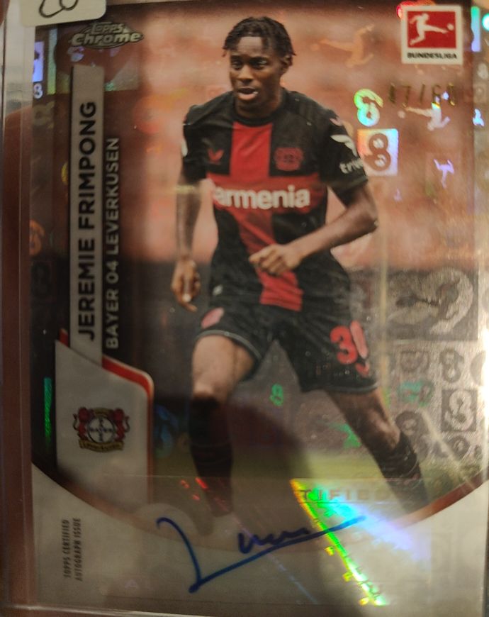 2023-24 Topps Chrome Bundesliga #65 Jeremie Frimpong — front
