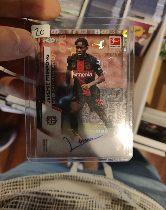 2023-24 Topps Chrome Bundesliga #38 Jeremie Frimpong — front