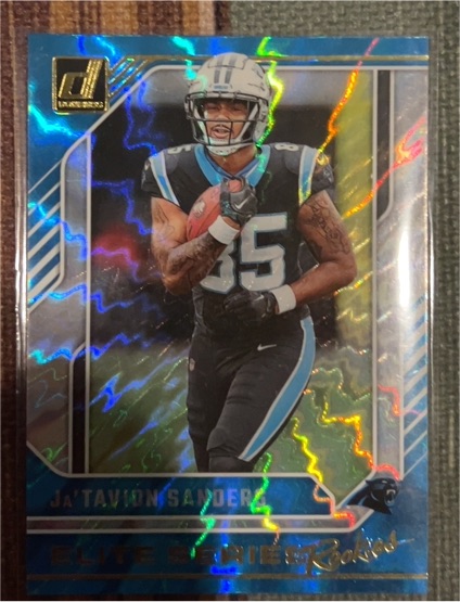 2024 Donruss #6 Ja'Tavion Sanders The Elite Series Rookies — front