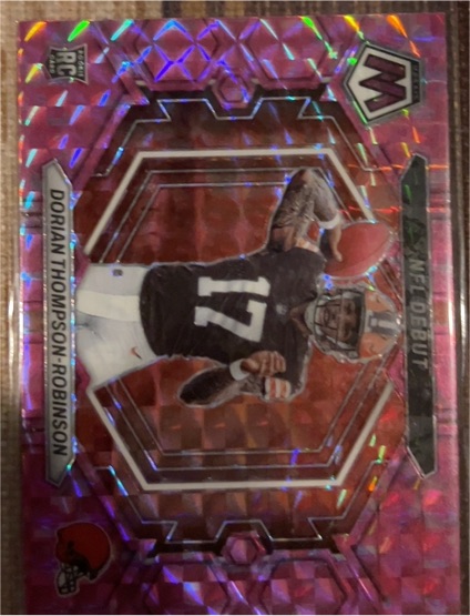 2023 Panini Mosaic NFL Debut #ND-6 Dorian Thompson-Robinson — front