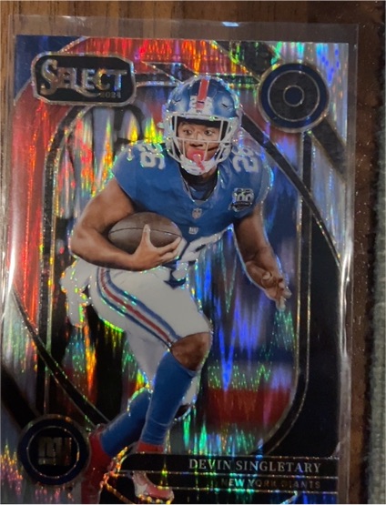 2024 Panini Select #250 Devin Singletary — front