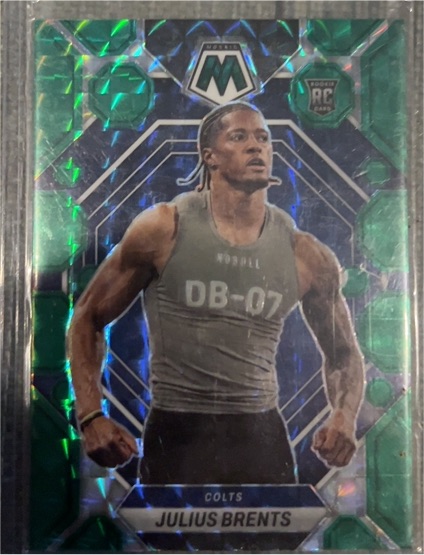 2023 Panini Mosaic #340 Julius Brents — front