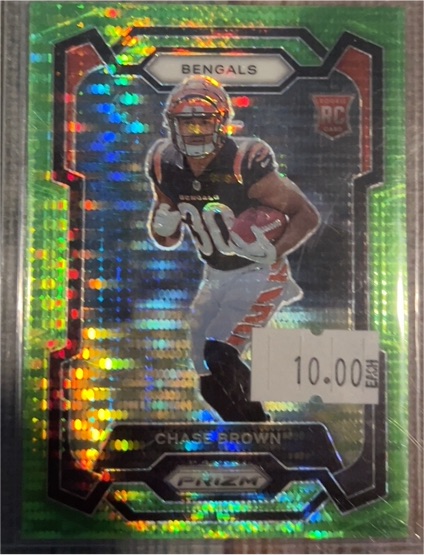 2023 Panini Prizm #318 Chase Brown — front