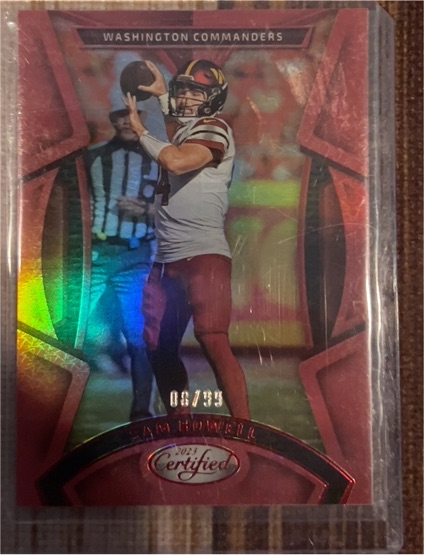 2023 Panini Certified #06/99 Sam Howell — front