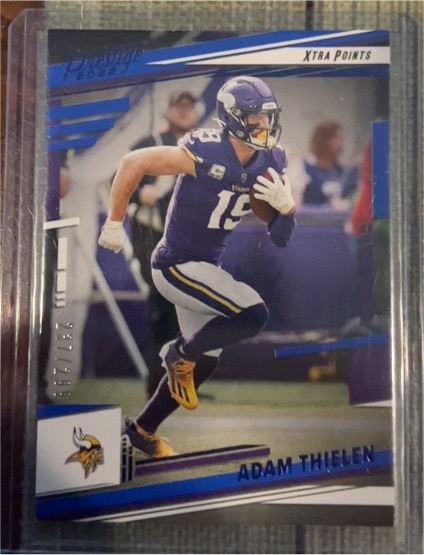 2022 Panini Prestige #193 Adam Thielen — front