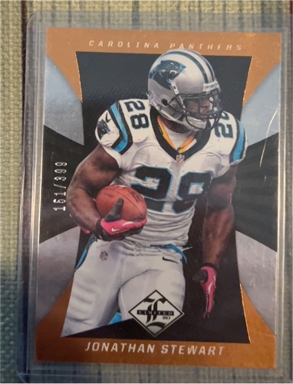 2013 Panini Limited #15 Jonathan Stewart — front