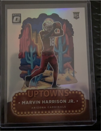 2024 Panini Donruss Optic Uptowns #5 Marvin Harrison Jr. — front