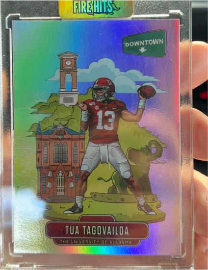 2024 Panini Donruss Optic Downtown Tua Tagovailoa — front