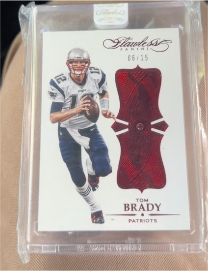 2016 Panini Flawless #06/15 Tom Brady — front