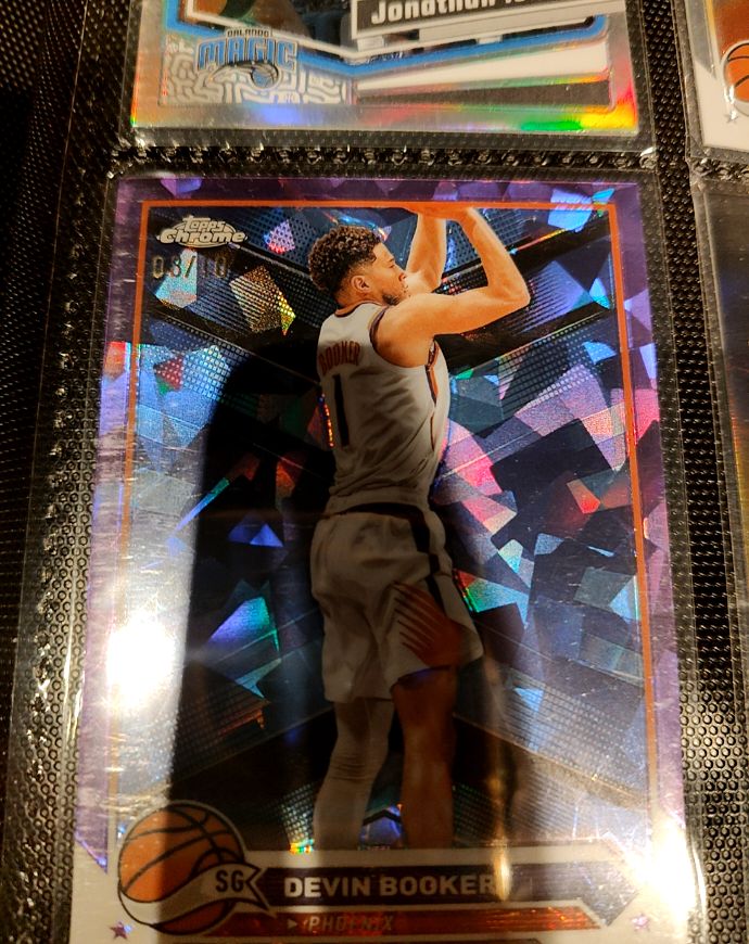 2023-24 Topps Chrome #181 Devin Booker — front