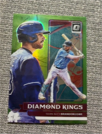 2022 Donruss Optic Diamond Kings #1 Brandon Lowe — front