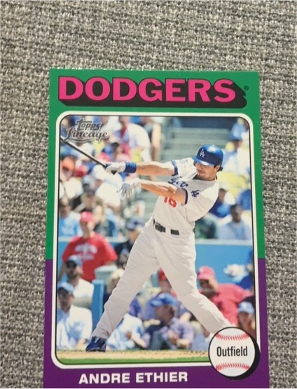 2011 Topps Lineage #123 Andre Ethier — front