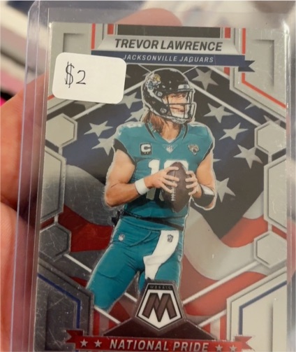 2023 Panini Mosaic #256 Trevor Lawrence National Pride — front