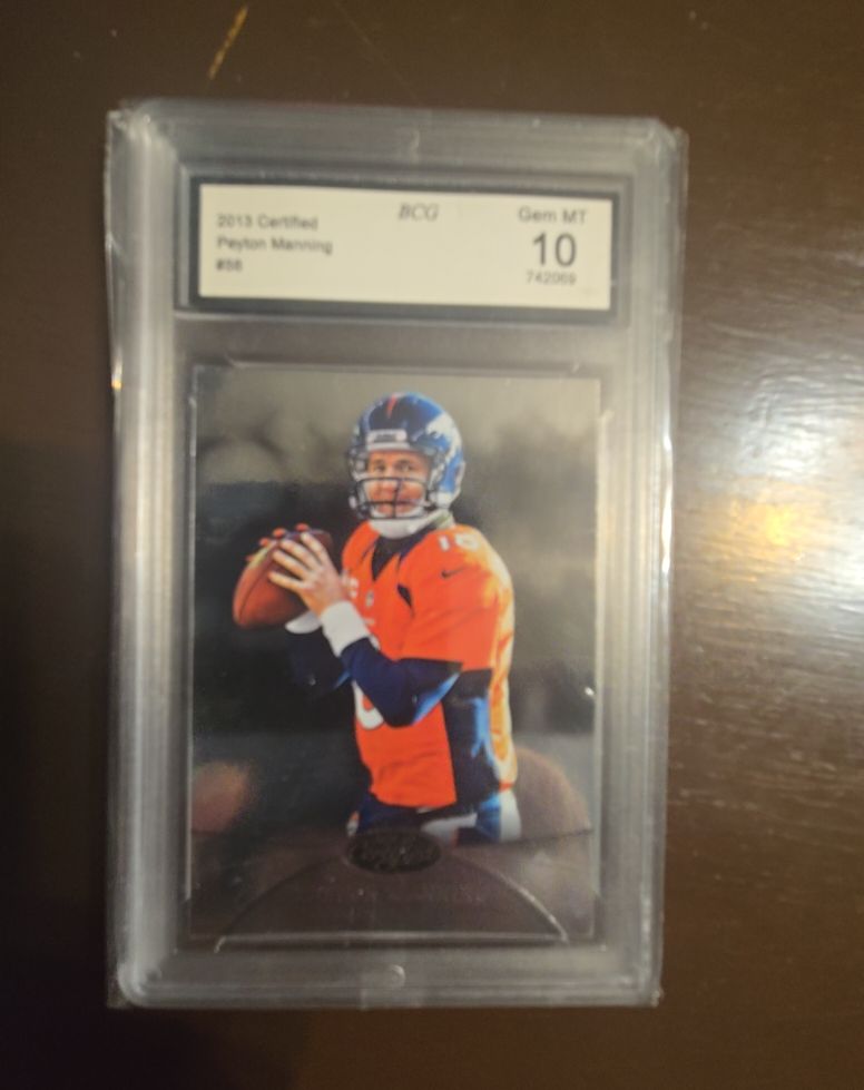 2013 Certified #86 Peyton Manning — front