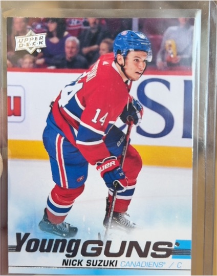 2019-20 Upper Deck Young Guns #471 Nick Suzuki — front