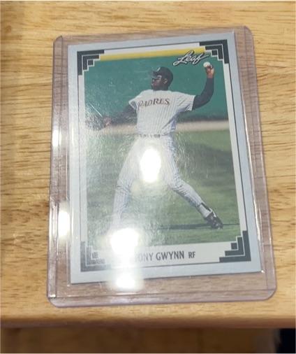 1991 Leaf #290 Tony Gwynn — front