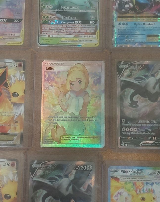 2018 Pokémon Sun & Moon Ultra Prism #151 Lillie Full Art — front
