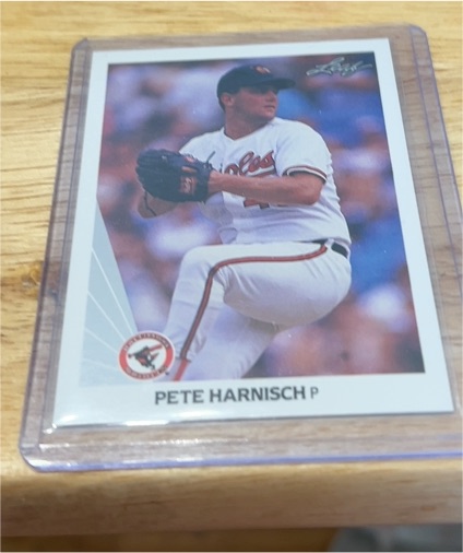 1990 Leaf #39 Pete Harnisch — front