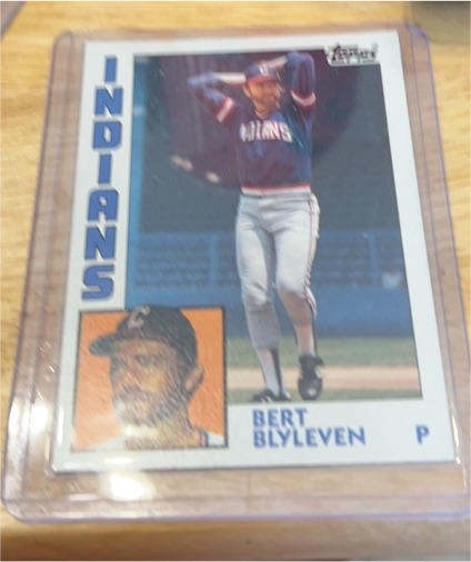 1984 Topps #789 Bert Blyleven — front