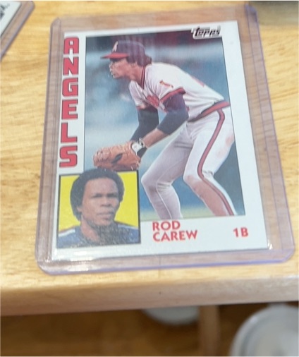 1984 Topps #600 Rod Carew — front