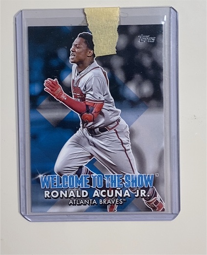 2022 Topps Series 1 Welcome to the Show #WTTS-12 Ronald Acuna Jr. — front