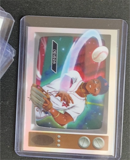 2025 Bowman Anime #BA-29 Rafael Devers — front