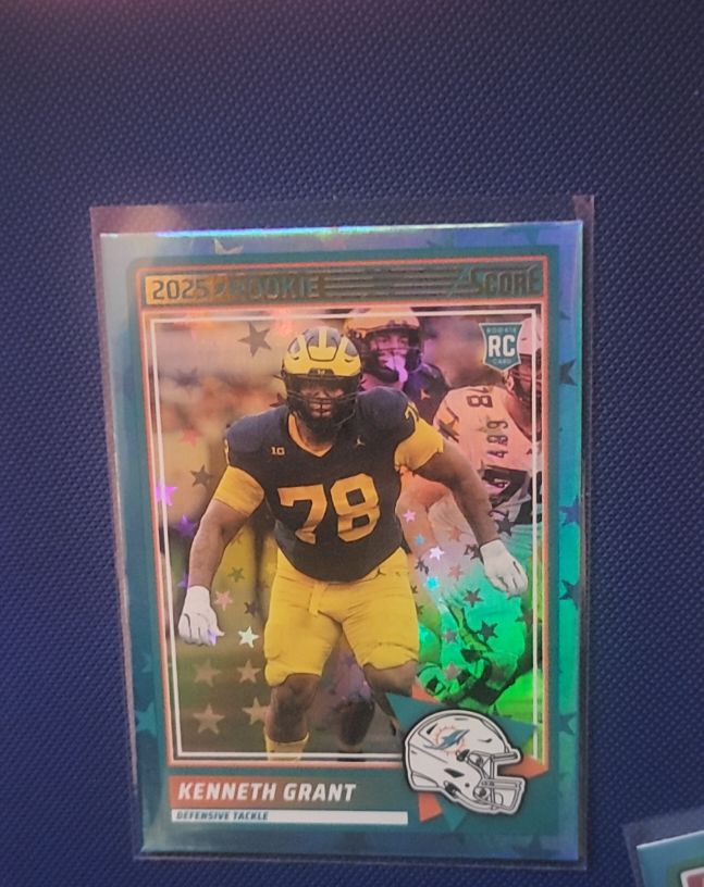 2025 Panini Score #RC Kenneth Grant — front