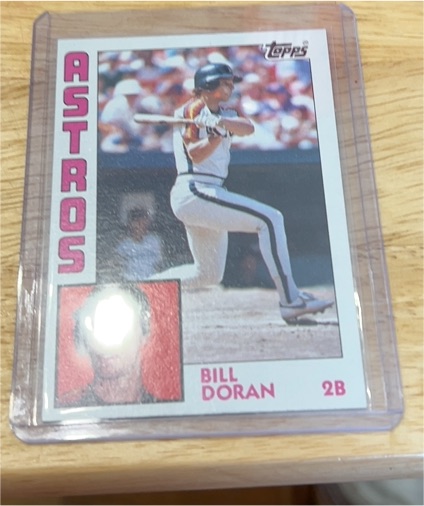 1984 Topps #198 Bill Doran — front