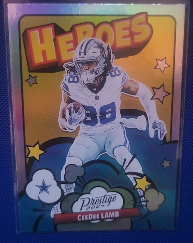 2024 Panini Prestige #12 CeeDee Lamb Heroes — front