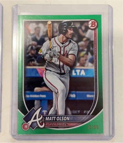 2025 Bowman #98 Matt Olson — front