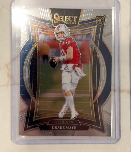 2024 Panini Select #27 Drake Maye — front