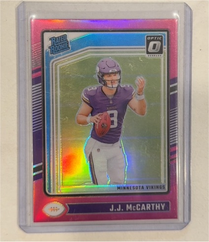 2024 Donruss Optic #235 J.J. McCarthy — front