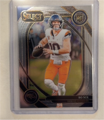 2024 Panini Select Club Level #221 Bo Nix — front