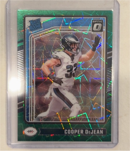2024 Donruss Optic #221 Cooper DeJean — front