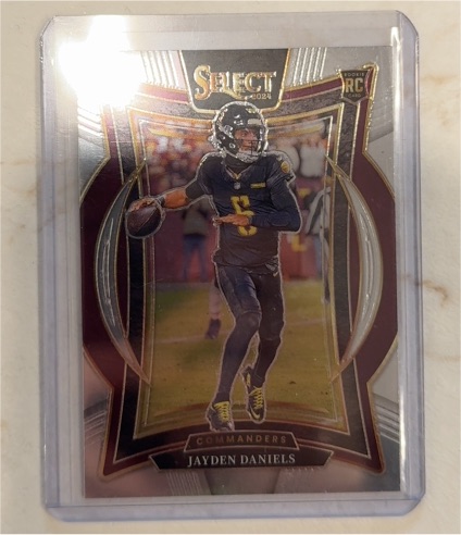 2024 Panini Select #26 Jayden Daniels — front