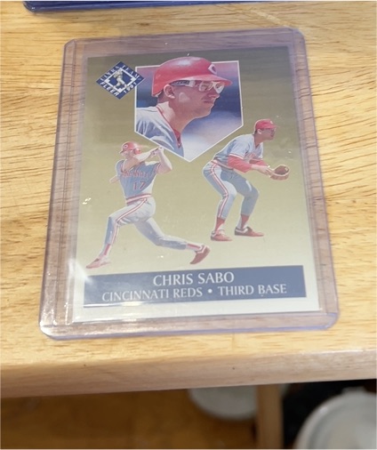 1991 Fleer Ultra #9 Chris Sabo — front