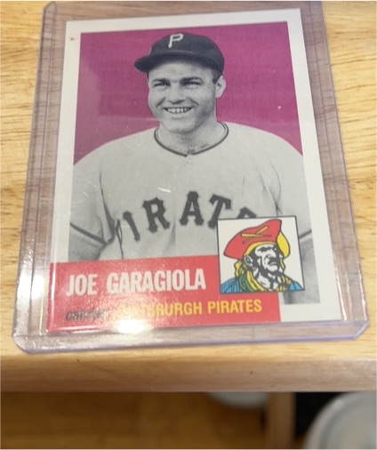 1991 Topps Archives 1953 #314 Joe Garagiola — front