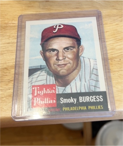 1991 Topps Archives 1953 #10 Smoky Burgess — front