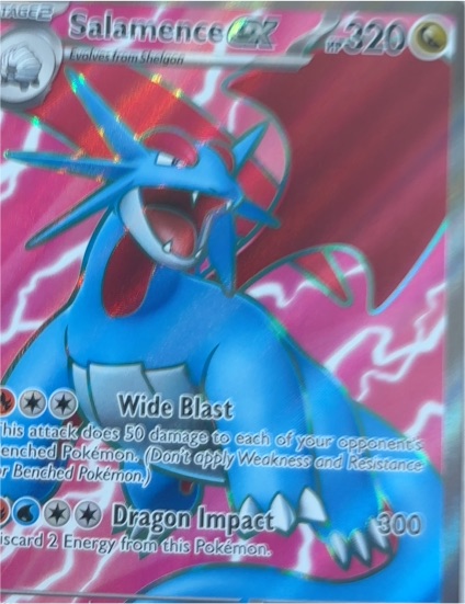 2025 Scarlet & Violet Journey Together #177/159 Salamence ex — front