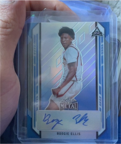 2021-22 Leaf Metal #BA-BE1 Boogie Ellis — front