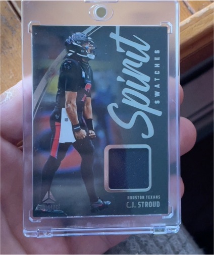 2025 Panini Luminance Spirit Swatches #SSW-CST C.J. Stroud — front
