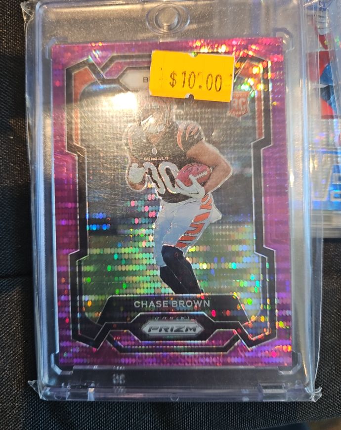 2023 Panini Prizm #318 Chase Brown — front